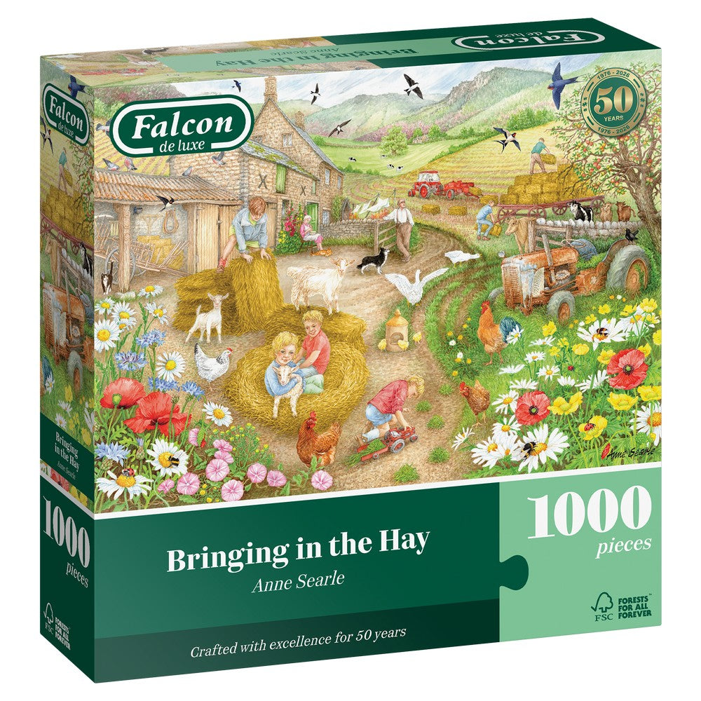 PREORDER Puzzle - Jumbo - Falcon - Bringing in the Hay (1000 pieces)
