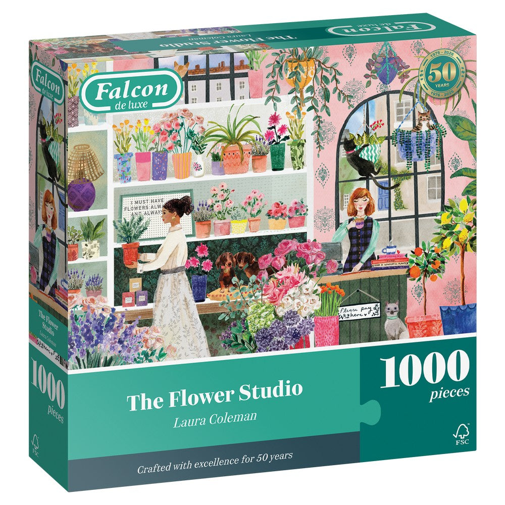 PREORDER Puzzle - Jumbo - Falcon - The Flower Studio (1000 pieces)
