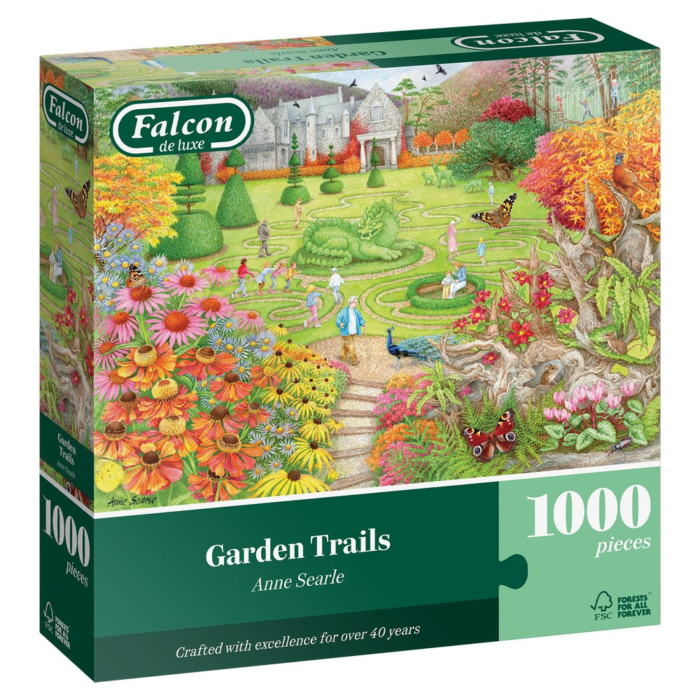 PREORDER Puzzle - Jumbo - Falcon - Garden Trails - 1000pcs