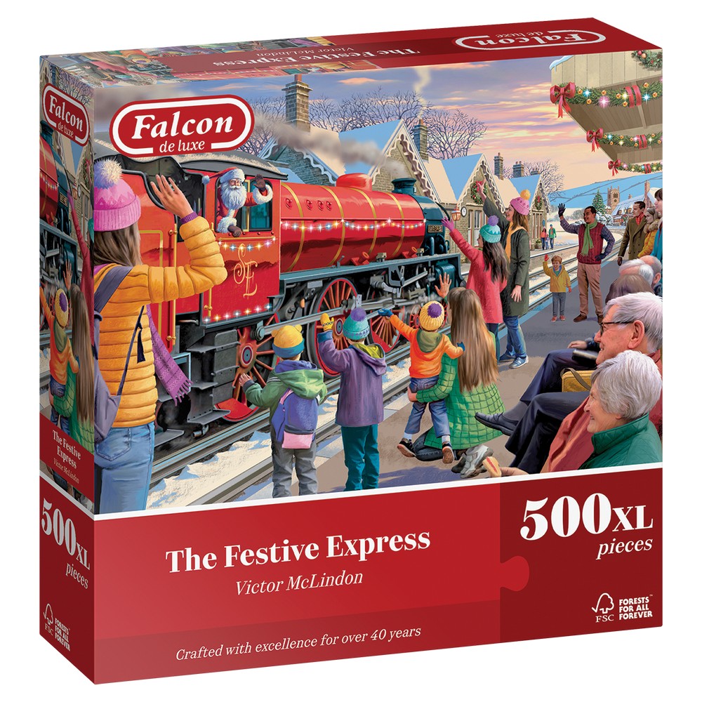 PREORDER Puzzle - Jumbo - Falcon - The Festive Express - 1000pcs