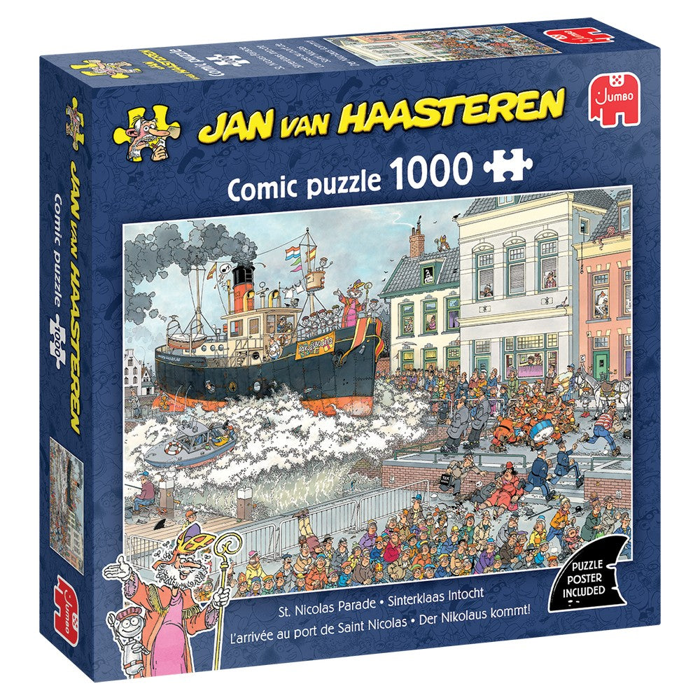 PREORDER Puzzle - Jumbo - Jan van Haasteren - St. Nicolas Parade 1000pcs