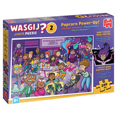 PREORDER Puzzle - Jumbo - Wasgij Junior 2 - Popcorn Power-Up! (240 pieces)