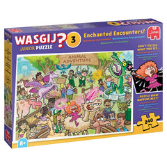 PREORDER Puzzle - Jumbo - Wasgij Junior 3 - Enchanted Encounters! (240 pieces)