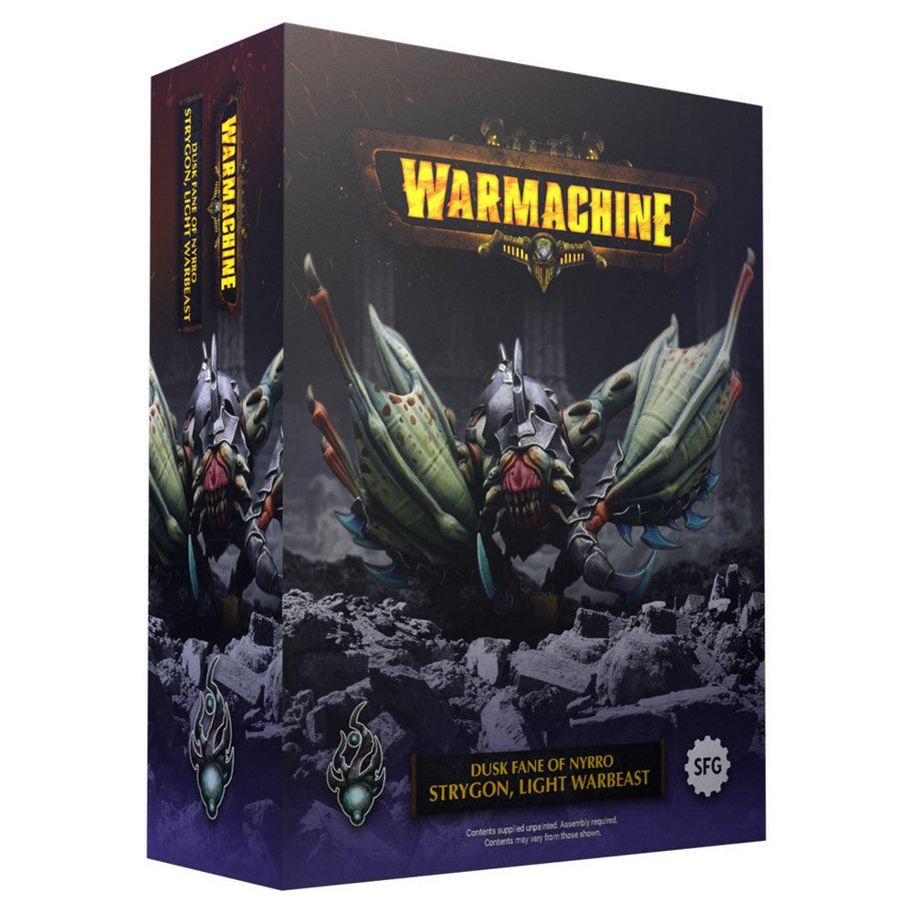 PREORDER Warmachine: Dusk Fane of Nyrro Strygon - Light Warbeast