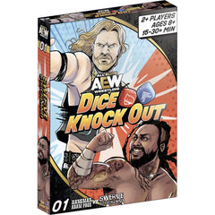 PREORDER AEW Dice Knock Out - Set 01: Hangman Adam page vs Swerve Strickland