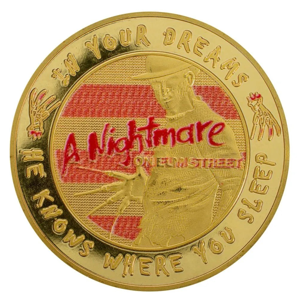 PREORDER Nightmare on Elm Street coin