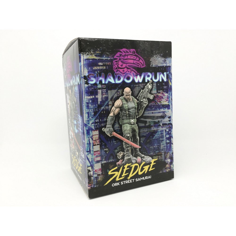 PREORDER Shadowrun - Sledge Ork Samurai High-Quality Statue