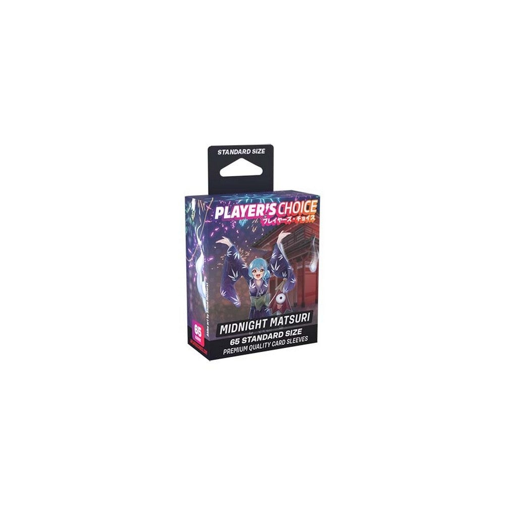 PREORDER Players Choice Standard Black Sleeves - Midnight Matsuri