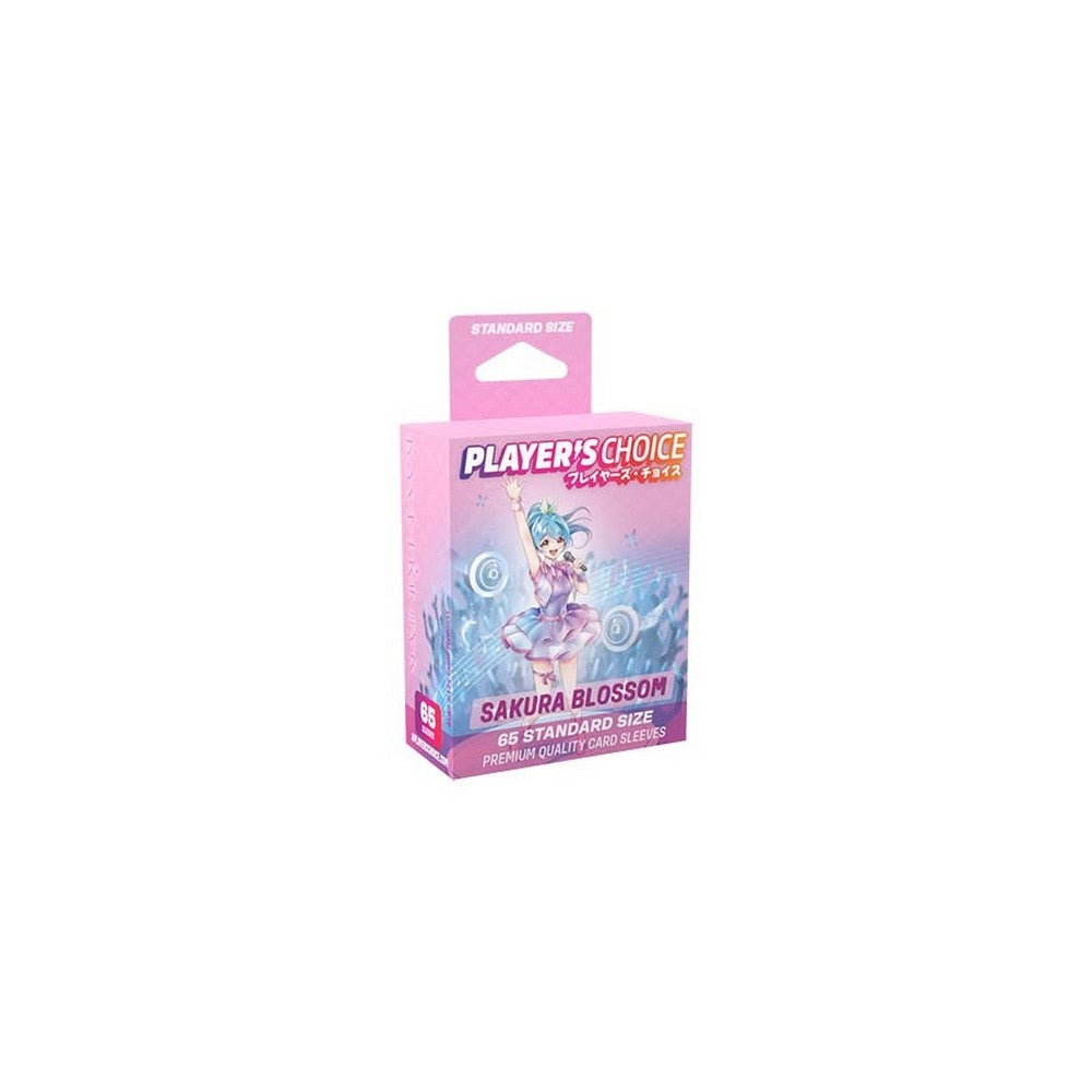 PREORDER Players Choice Standard Pink Sleeves - Sakura Bloom