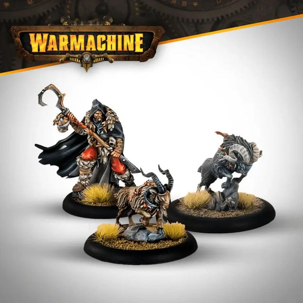 PREORDER Warmachine Direct Khador Winter Korps Old Umbrey Shearlings
