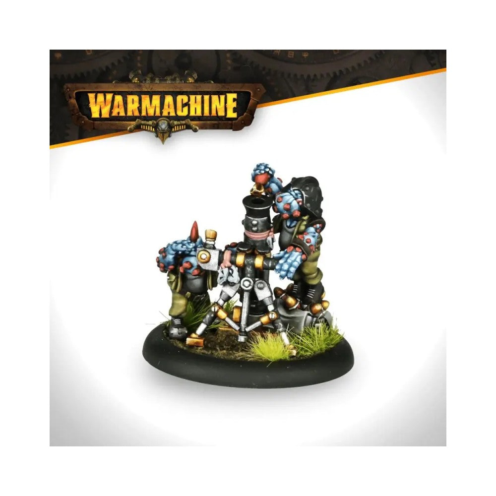 PREORDER Warmachine Direct Southern Kriels Kithguard Mortar Team