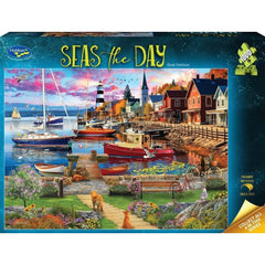 Puzzle - Holdson - Seas the Day Boat Harbour - 1000Pc