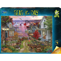 Puzzle - Holdson - Seas the Day Evening in the Harbour - 1000Pc