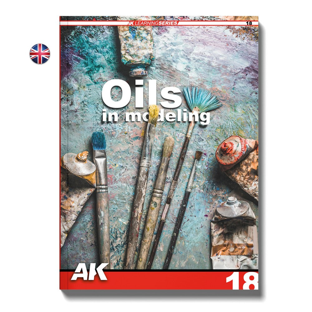 PREORDER AK Interactive - Books - Ak Learning Series 18 Oils In Modeling En