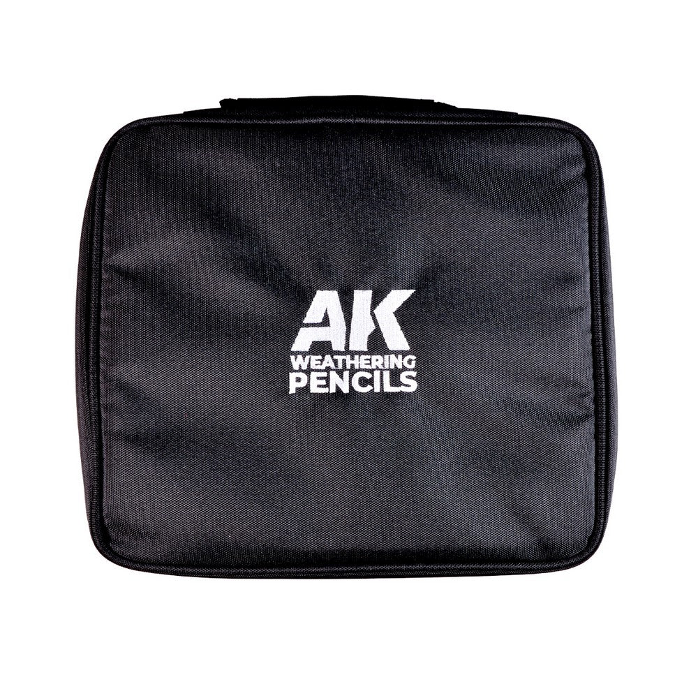 PREORDER AK Interactive - Weathering - Weathering Pencils Full Range Cloth Case With A Zipper