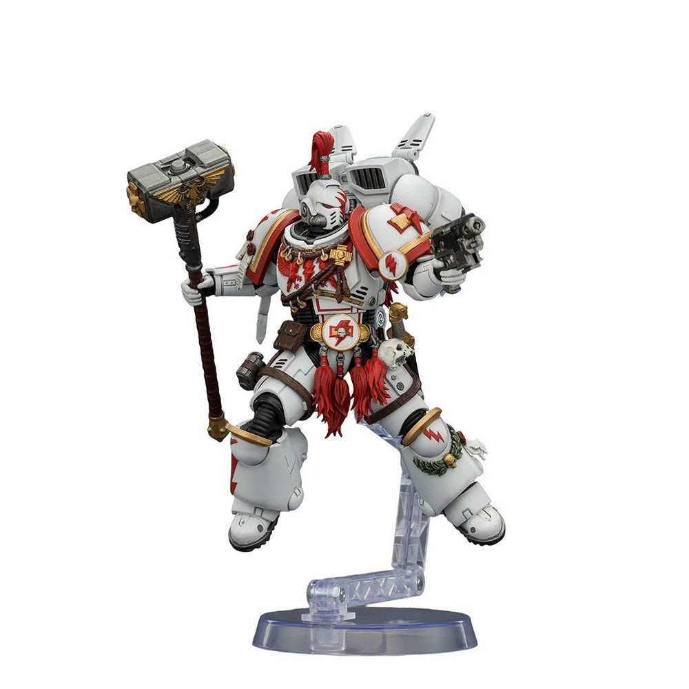 PREORDER Warhammer Collectibles: 1/18 Scale Game Edition White Scars Assault Intercessor Champion