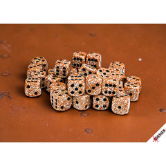 PREORDER CHX 25933 Speckled Rust 12mm d6 Dice Block (36 dice)
