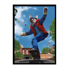 PREORDER Ultra Pro: LE16945 Movie Cats: Cat to the Future - Doublematte White Core Sleeves (MAT160)