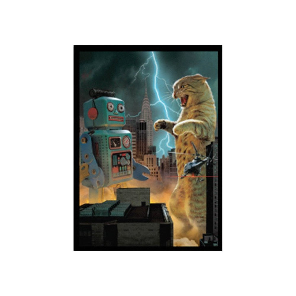 PREORDER Ultra Pro: LE16946 Movie Cats: Catzilla - Doublematte White Core Sleeves (MAT161)