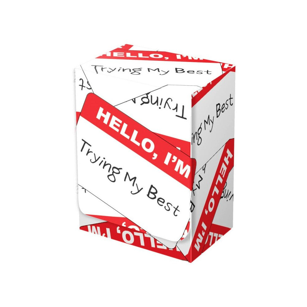 PREORDER Ultra Pro: LE16973 Im Trying - DECK BOX