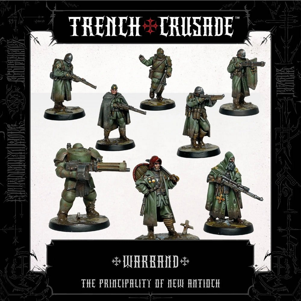 PREORDER Trench Crusade By Pluto Minis - New Antioch Warband