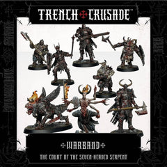 PREORDER Trench Crusade By Pluto Minis - Court of the Seven Headed Serpent Warband