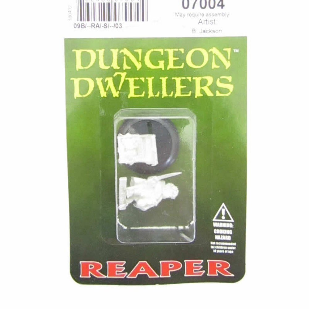 PREORDER Reaper: Dungeon Dwellers: Stitch Thimbletoe - Halfling Thief (Plastic)