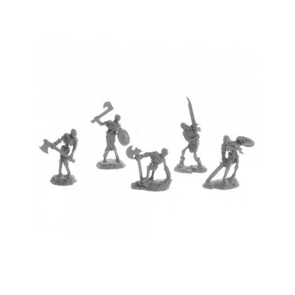 PREORDER Reaper: Dungeon Dwellers: Bog Skeletons (5) (Plastic)