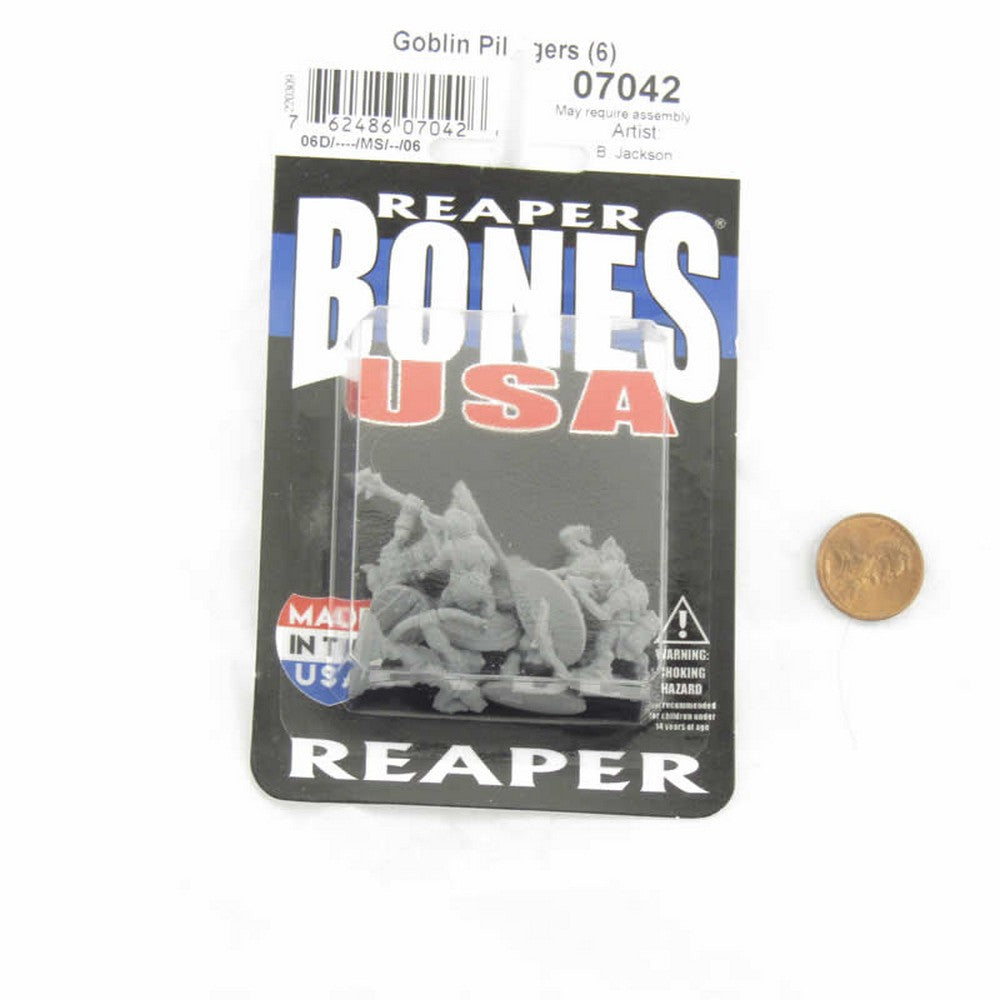 PREORDER Reaper: Dungeon Dwellers: Goblin Pillagers (6) (Plastic)