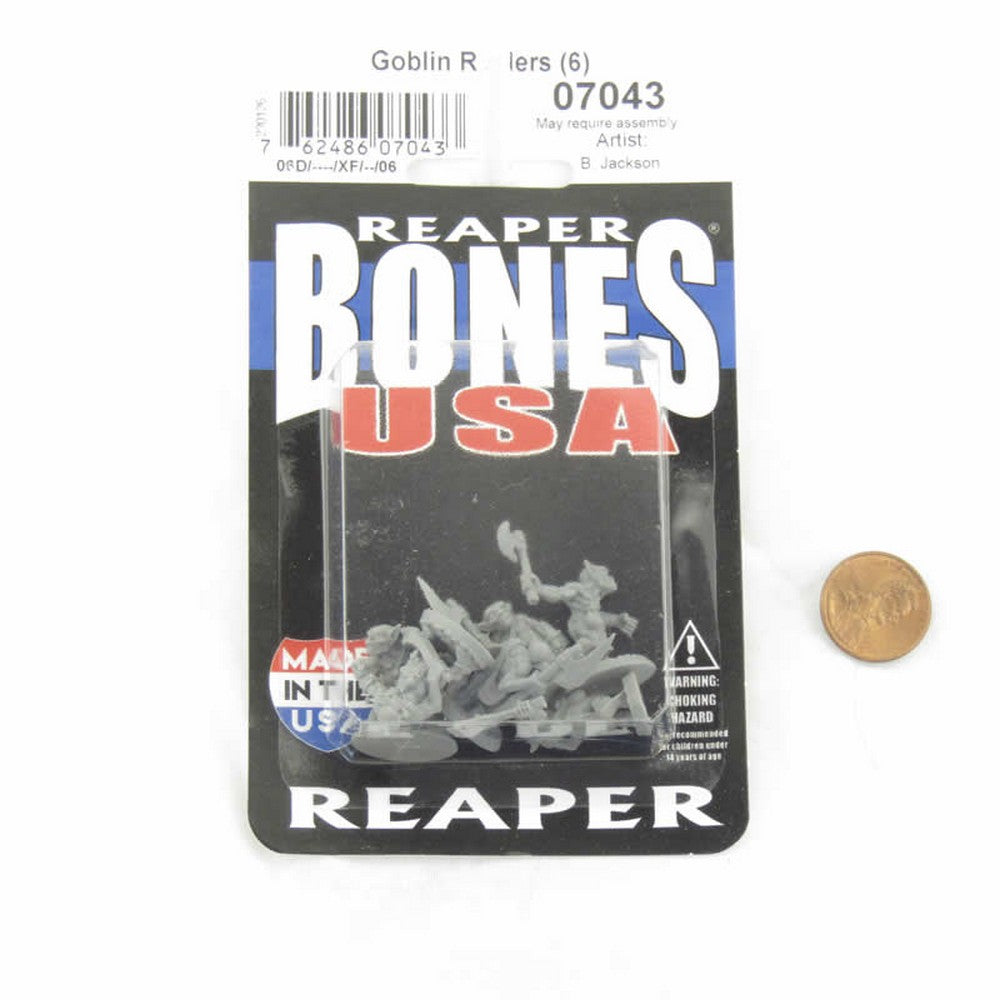 PREORDER Reaper: Dungeon Dwellers: Goblin Raiders (6) (Plastic)
