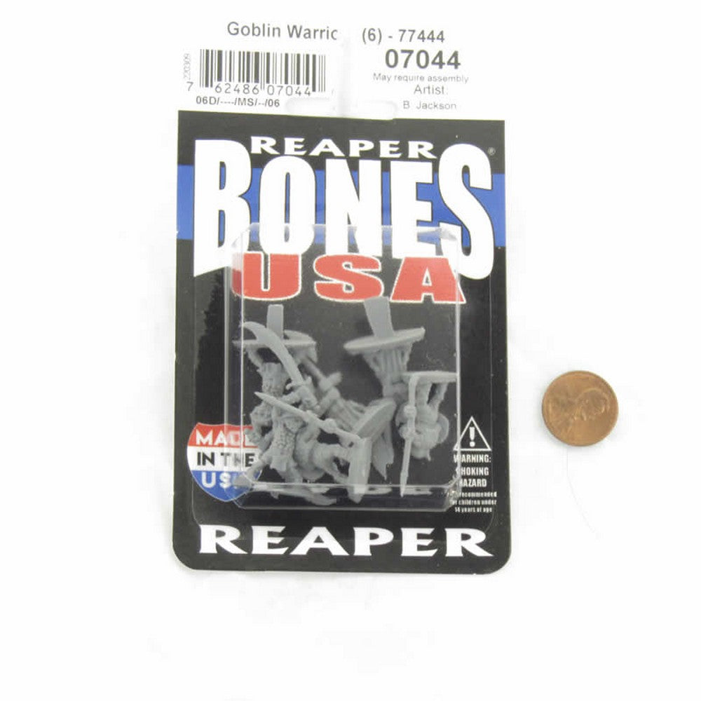 PREORDER Reaper: Dungeon Dwellers: Goblin Warriors (6) (Plastic)