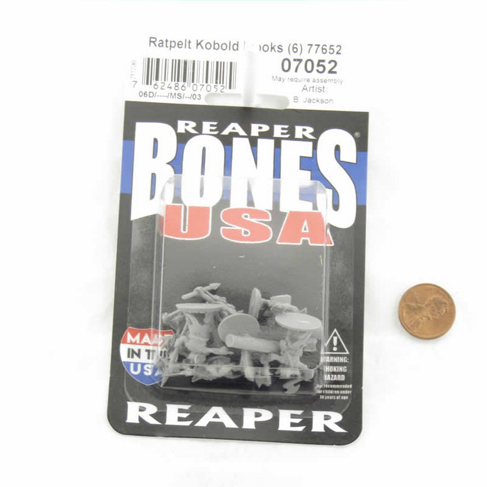 PREORDER Reaper: Dungeon Dwellers: Ratpelt Kobold Mooks (6) (Plastic)