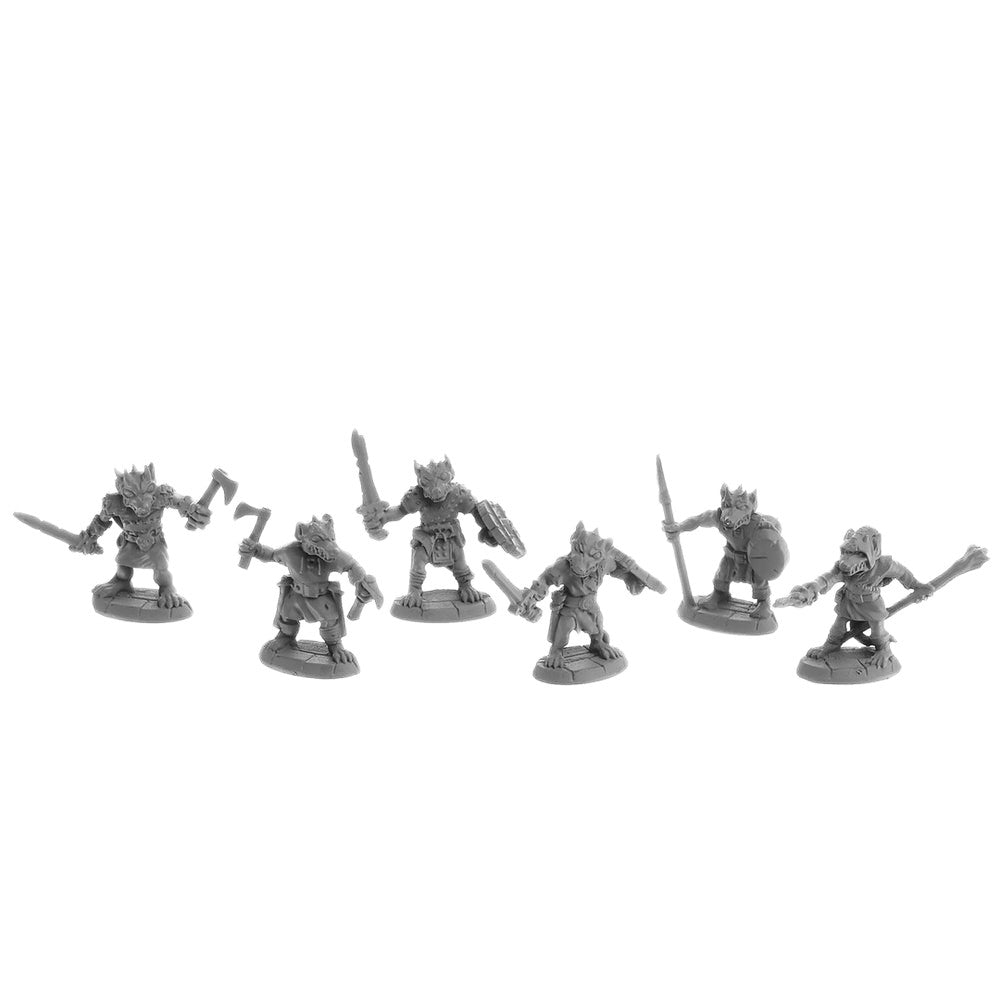 PREORDER Reaper: Dungeon Dwellers: Nightclaw Kobolds (6) (Plastic)
