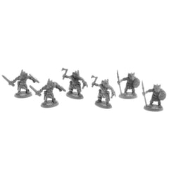 PREORDER Reaper: Dungeon Dwellers: Bloodscale Kobolds (6) (77010) (Plastic)