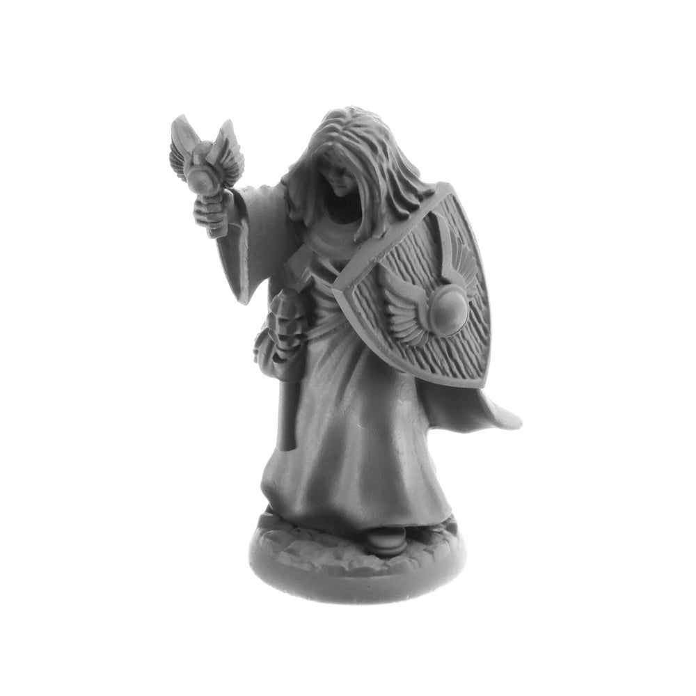 PREORDER Reaper: Dungeon Dwellers: Thess Ironfaith - Female Cleric (Plastic)