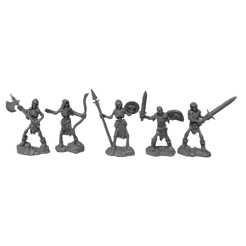 PREORDER Reaper: Dungeon Dwellers: Skeleton Guardians (5) (Plastic)