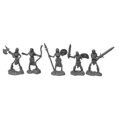 PREORDER Reaper: Dungeon Dwellers: Skeleton Guardians (5) (Plastic)