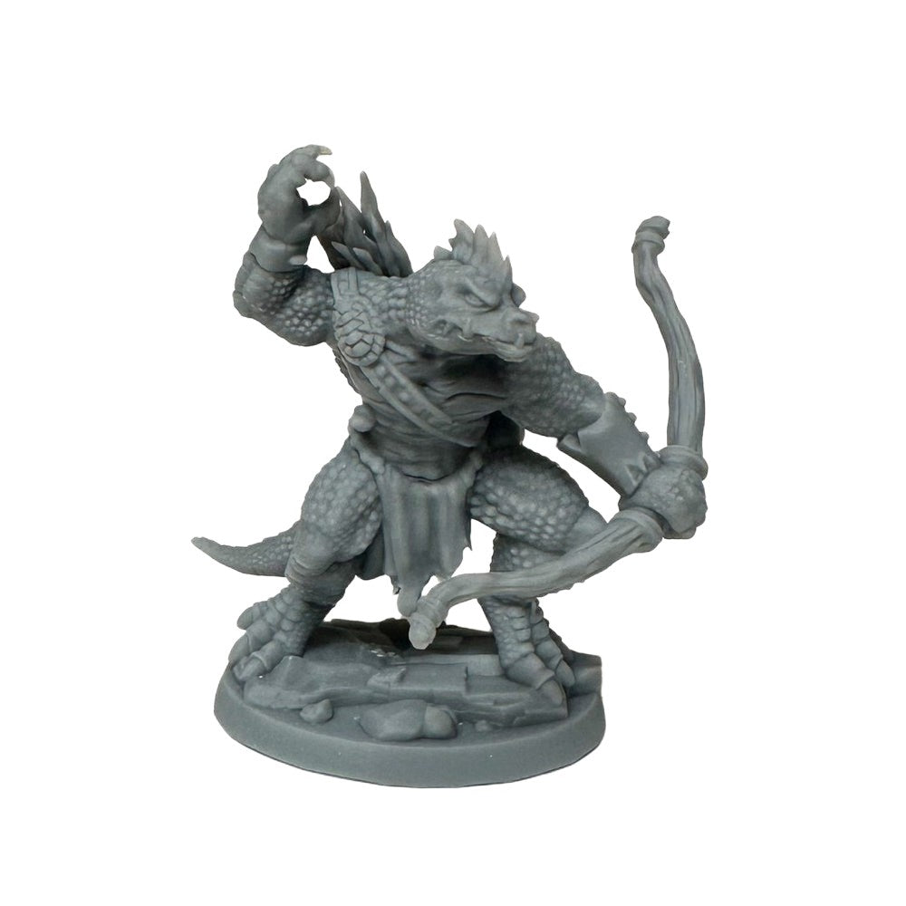 PREORDER Reaper: Dungeon Dwellers: Waspnettle Lizardman Archer (Plastic)