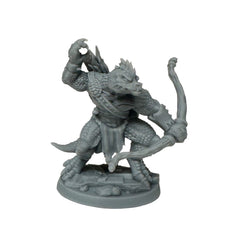 PREORDER Reaper: Dungeon Dwellers: Waspnettle Lizardman Archer (Plastic)