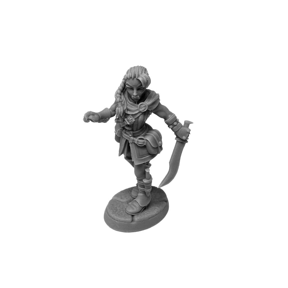 PREORDER Reaper: Dungeon Dwellers: Emrul Gozgul - Half-Orc Rogue (Plastic)