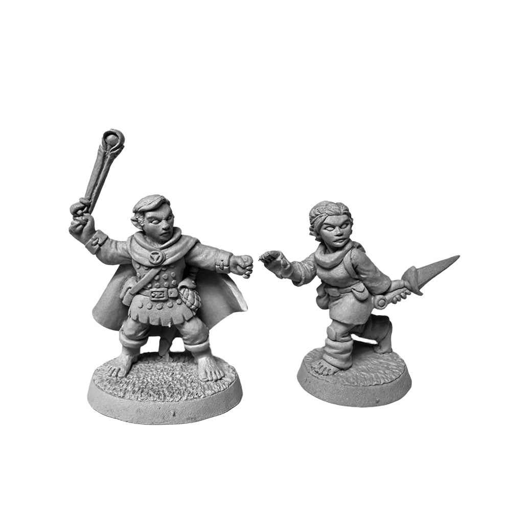 PREORDER Reaper: Dungeon Dwellers: Halfling Ranger and Rogue (Plastic)