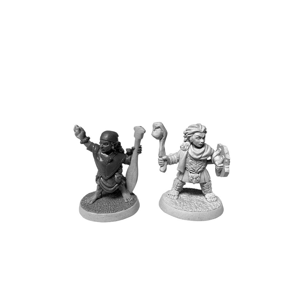 PREORDER Reaper: Dungeon Dwellers: Halfling River Witch and Druid (Plastic)