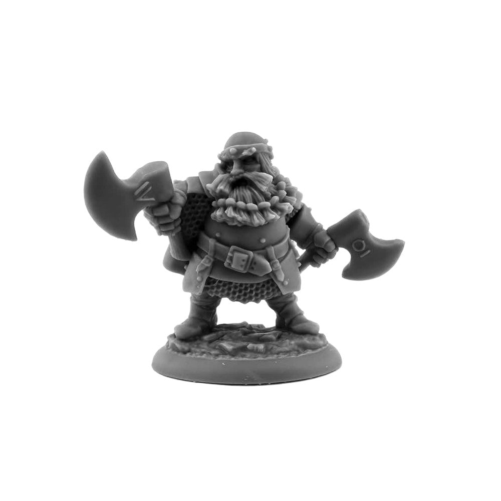 PREORDER Reaper: Dungeon Dwellers: Hagar - Dwarf Fighter (Plastic)