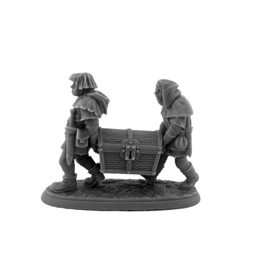 PREORDER Reaper: Dungeon Dwellers: Henchmen: Henchmen and Chest (Plastic)