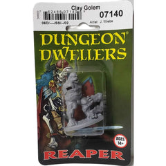 PREORDER Reaper: Dungeon Dwellers: Clay Golem (Plastic)