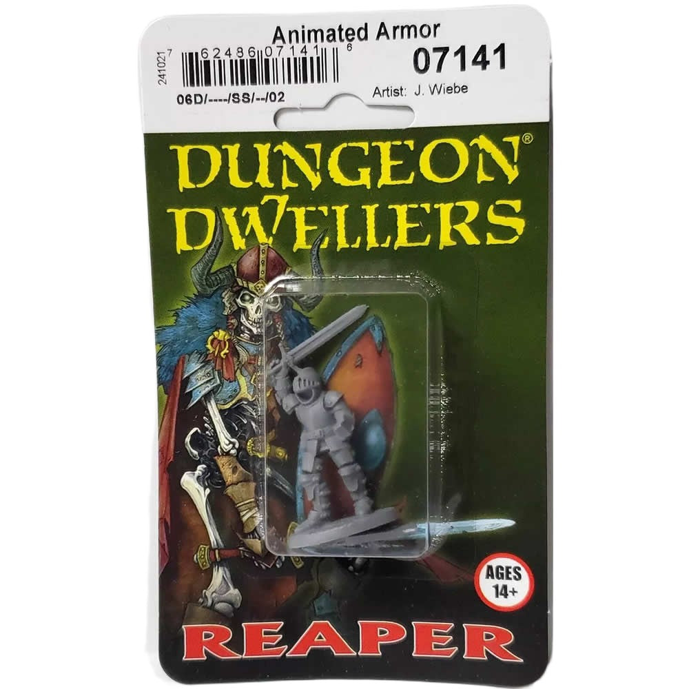 PREORDER Reaper: Dungeon Dwellers: Animated Armor (Plastic)