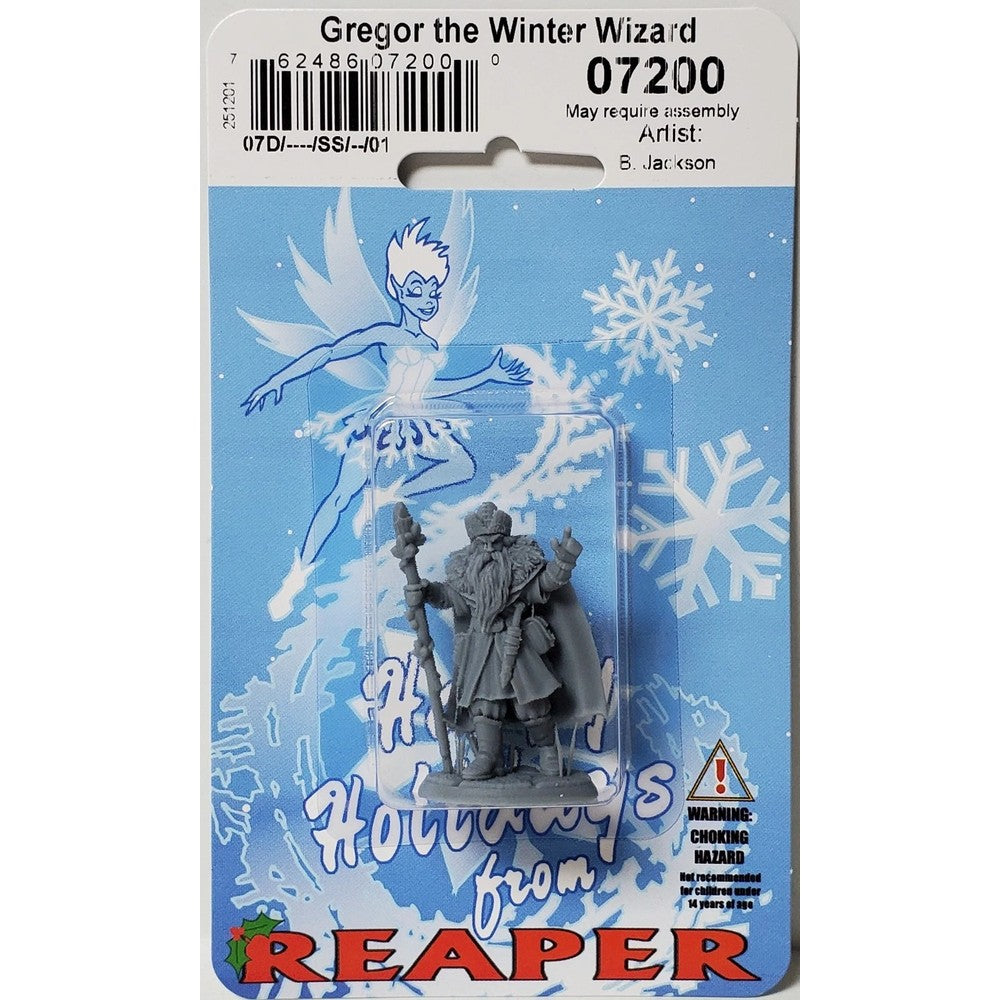PREORDER Reaper: Dungeon Dwellers: Gregor the Winter Wizard (Plastic)