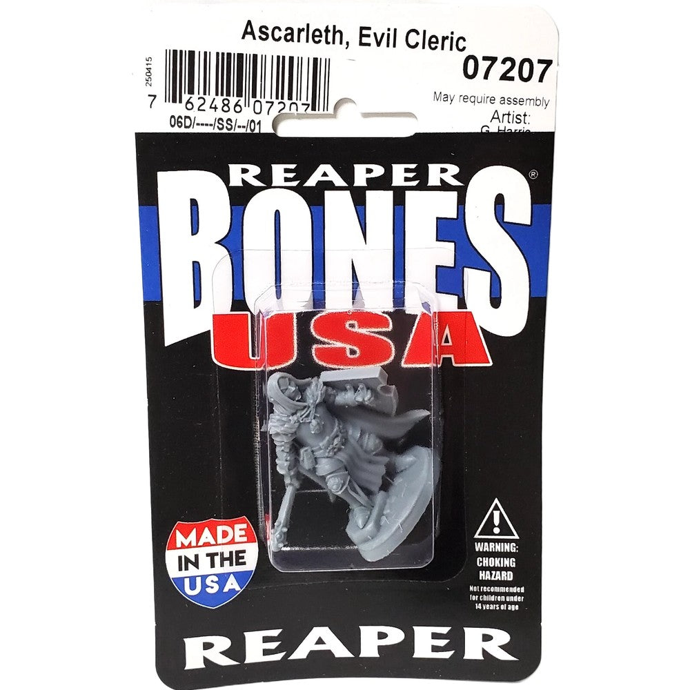 PREORDER Reaper: Dungeon Dwellers: Ascarleth - Evil Cleric (Plastic)