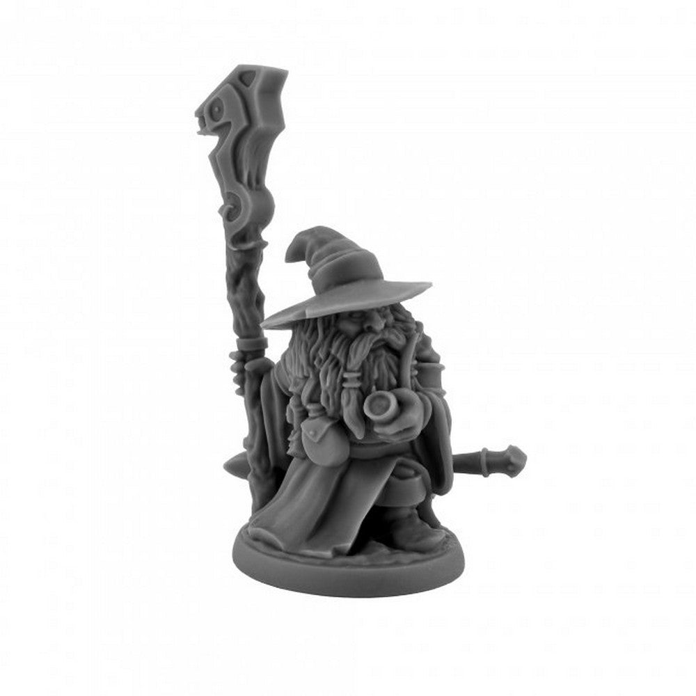 PREORDER Reaper: Dungeon Dwellers: Khael Stonekindle - Dwarf Wizard (Plastic)