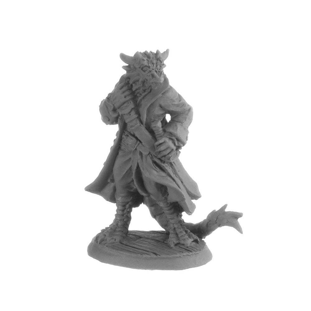 PREORDER Reaper: Bones USA Reaper Legends: Captain Blackscale - Dragonfolk Pirate (Plastic)